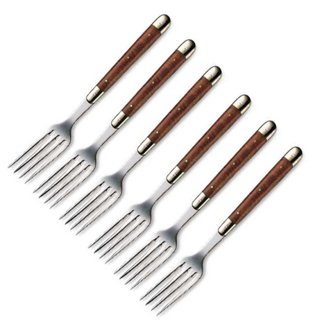 Набор вилок 6шт Forge de Laguiole рукоятка из палисандра