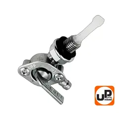 Краник топливный UNITED PARTS М10 выход вправо, 168/170F, 173-192F, GX160-390