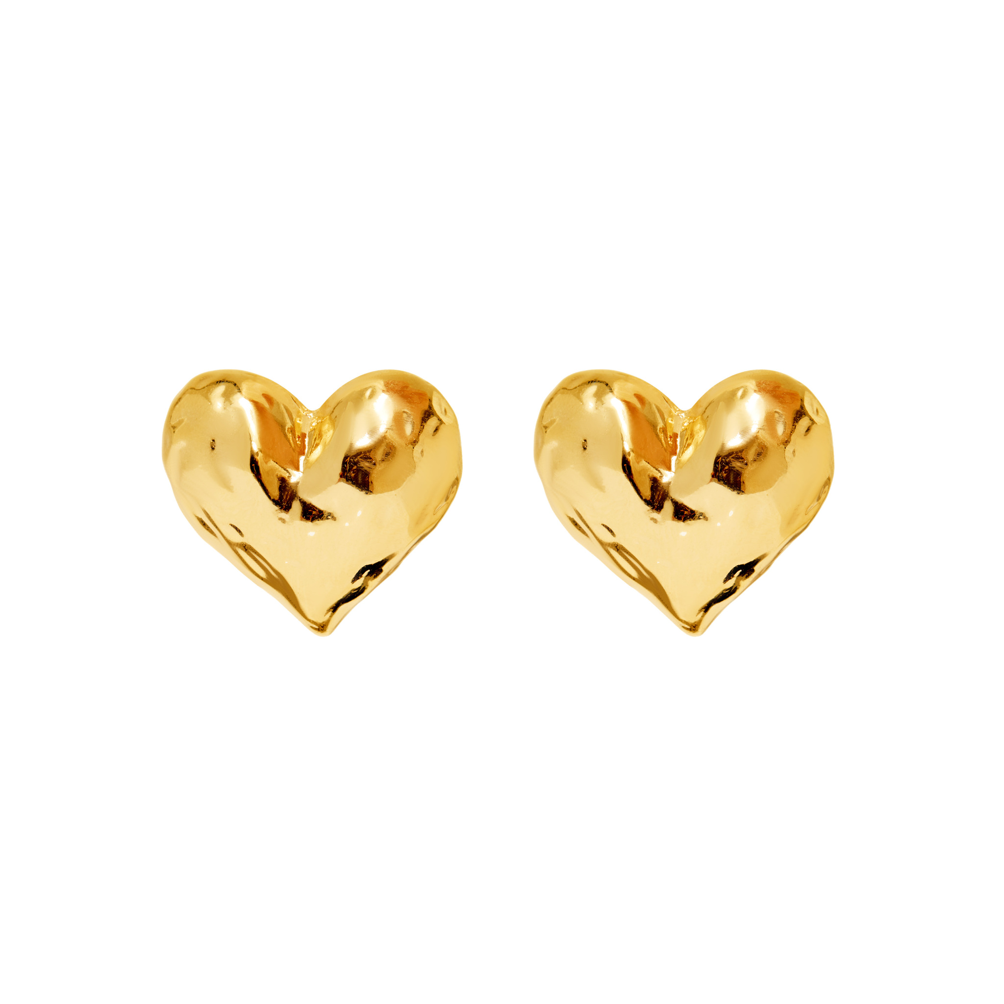 

Серьги Bruised Hearts – Gold