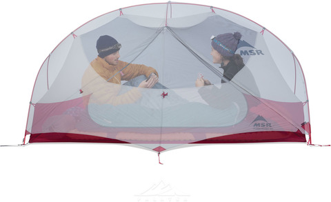 Картинка палатка туристическая Msr Hubba Hubba NX Gray - 10