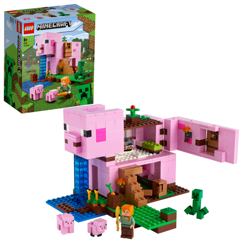 Lego konstruktor Minecraft 21170 The Pig House