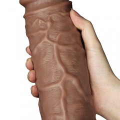 Фаллоимитатор на присоске Realistic Chubby Dildo (26,6 см)