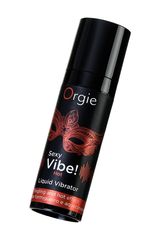 Разогревающий гель для массажа ORGIE Sexy Vibe Hot с эффектом вибрации - 15 мл. - 