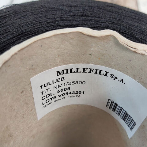 Матовая вискоза MILLEFILI / TULLEB 2530 черный