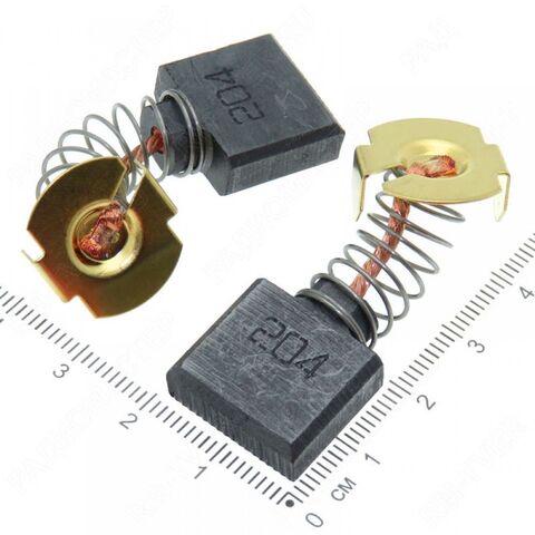 Щетки электроугольные CB-204 (7*18*16мм) VEBEX 581020