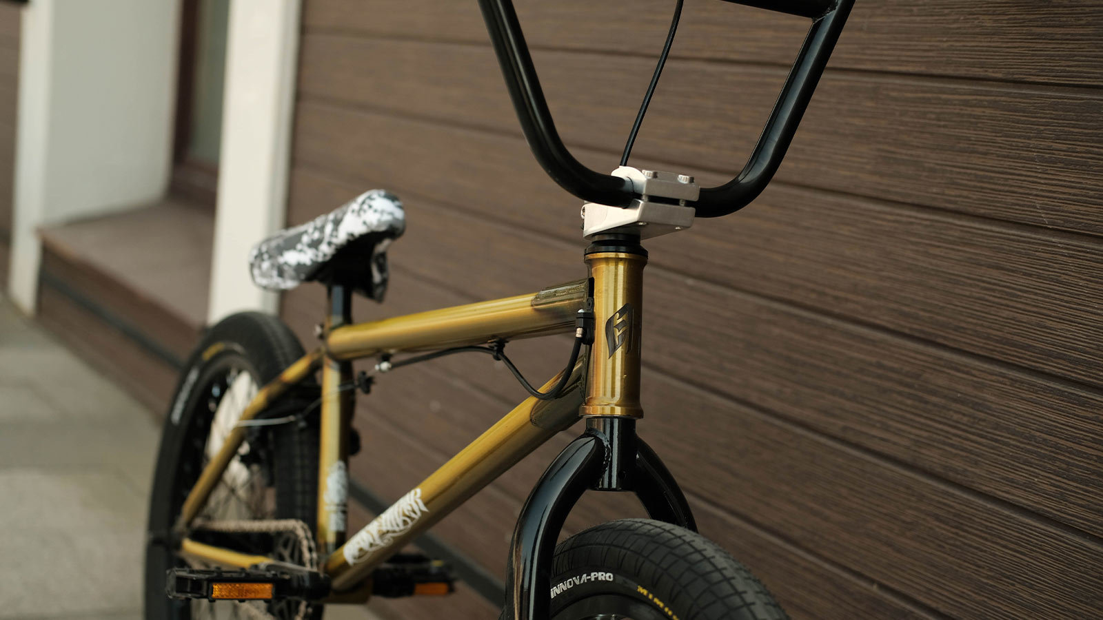 EasyRider 20' CROMO Gloss Translucent Yellow - BMX | iRide shop фото 3
