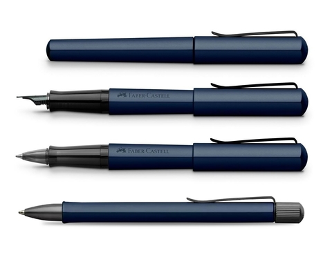 Ручка перьевая Faber-Castell Hexo Blue, F  (150541)