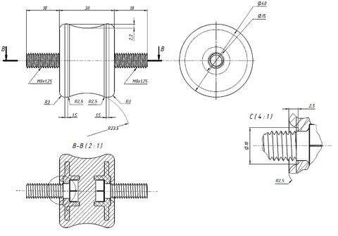 Комплект виброопор для кондиционера RF-V120P