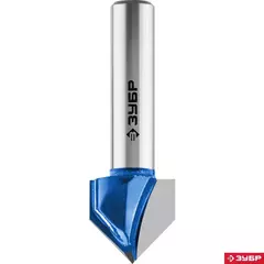 ЗУБР 15.8 x 16 мм, угол 90° мм, фреза пазовая галтельная V-образная, Профессионал (28752-15.8)