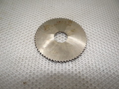 Фреза отрезная дисковая по металлу 63х2.5х16мм. z=64 Р6АМ5 СССР без фаски без шпонки