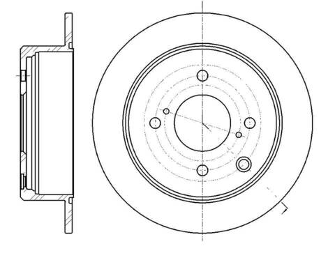 Диск тормозной G-brake  GR-01851