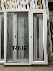 Окно Пластиковое Б/У 160(в) х 124(ш)