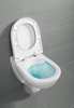 Villeroy&Boch 5660HRR1 5660 HRR1 O.NOVO Комбипак (5660R0R1 Унитаз 360х560, подвесной, DirectFlush + 9M38S101 Сиденье для унитаза, Quick Release, Soft Closing)