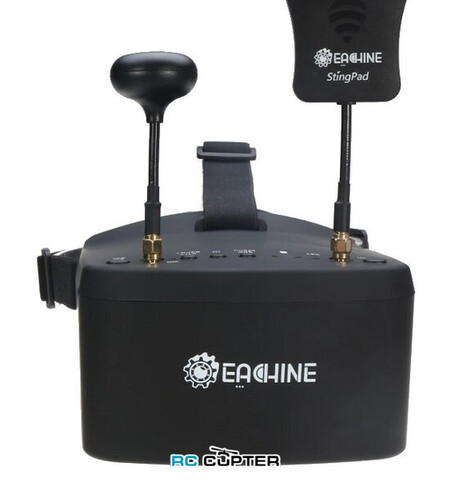 FPV видеошлем Eachine EV800D 5.8G 40СН