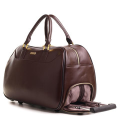 Б20131 FD кожа  коричневый (дорожная сумка)