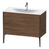 Duravit Viu Мебельная раковина с переливом 1 отв под смес. нажимной выпуск с керам. покрытием 1030х490 мм цвет белый 2344100000