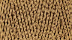 Gold polyester cord 4mm