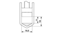 UKH 150-F BU-Клемма для высокого тока