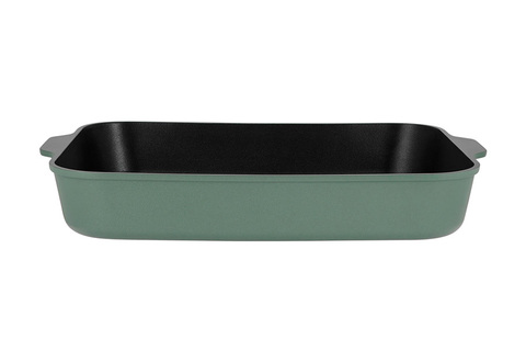 Форма для запекания Agile, зелёная, 34x26x5,5 см
