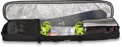 Картинка чехол для сноуборда Dakine high roller snowboard bag Olive Ashcroft Coated - 4