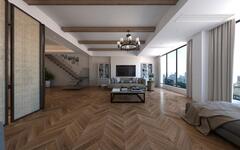 SPC ламинат Damy Floor Chevron Шайо DF07-Ch