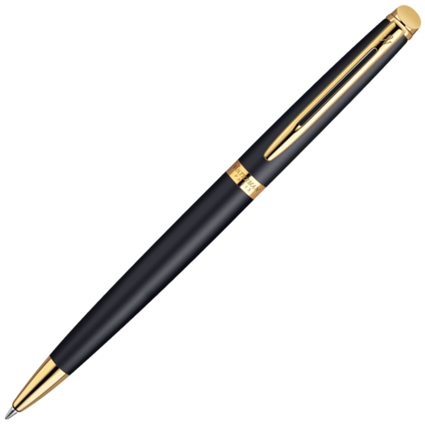 Waterman Hemisphere - Matt Black GT, шариковая ручка, M