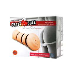 Мастурбатор-вагина с утягивающими кольцами Crazy Bull Rossi Flesh 3D