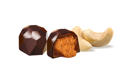 Шоколадные конфеты из кэроба с дроблёным Кешью 