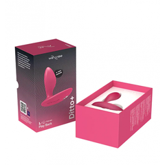 Анальная пробка для ношения We-Vibe Ditto+ Cosmic Pink