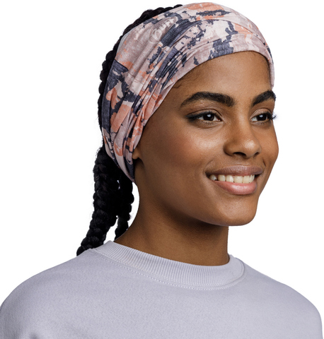Картинка бандана-труба Buff CoolNet Insect Shield Koro Peach Beige - 2