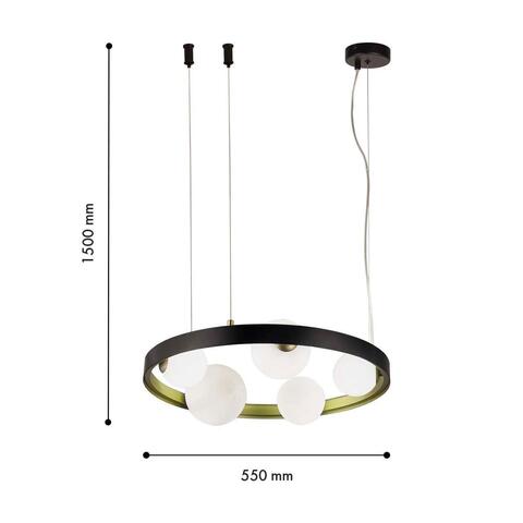 Подвесная люстра F-Promo Oxigen 4628-5P