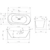 Abber AB9494-1.5 Акриловая ванна ABBER AB9494-1.5