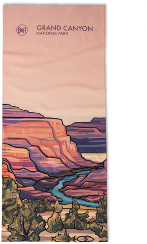 Картинка бандана-труба Buff CoolNet Grand Canyon - 4