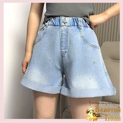 Шорты джинс/подрост д (9-14) 250416-SW749