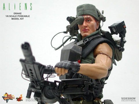 Aliens - USCM Private Mark Drake 12 inch model kit