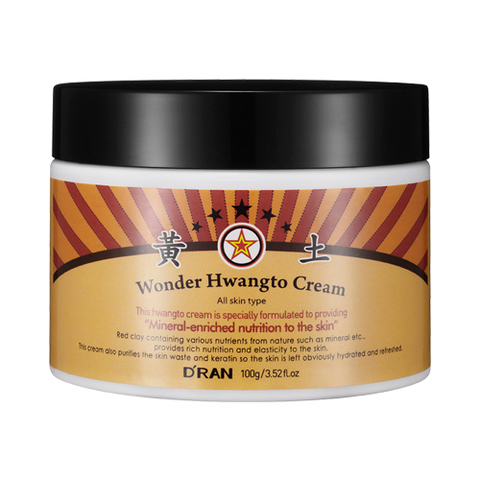 Очищающий Чудо крем с глиной  Wonder Hwangto Cream Dran 100гр.