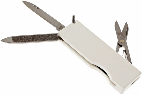 Нож-брелок Victorinox TOMO, 58 mm, White (0.6201.A7)