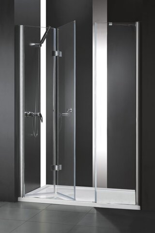 Душевая дверь в нишу Cezares ELENA BS-13 ELENA-W-BS-13-80+50/50-C-Cr