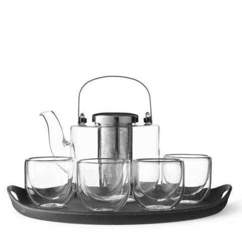 Чайный набор 6 предметов VIVA Scandinavia Bjorn Прозрачный