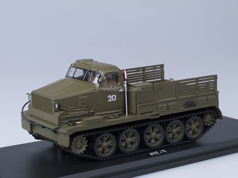 MODEL CARS AT-T heavy artillery tractor Start Scale Models (SSM) 1:43