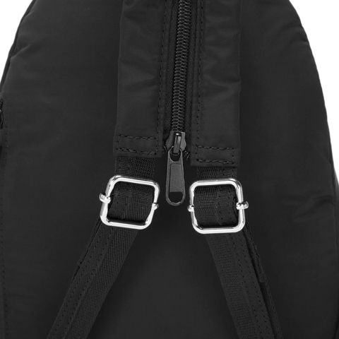 Картинка рюкзак однолямочный Pacsafe Stylesafe Sling Черный - 13