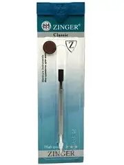 ZINGER Шабер МЕ40/S 10см  (двухстор-лопатка+остр пика) для обработки ногтей