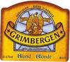 Пиво Grimbergen Blonde этикетка