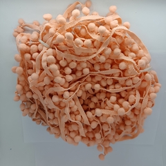 Тесьма/бахрома с помпонами, ш. 2,5 см