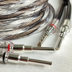 DAXX S192 Акустический кабель 12AWG (3.3мм.кв), класса Hi-End из посеребренной монокристаллической меди -готовая пара-