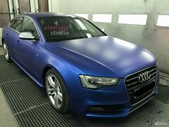 Плёнка матовая синяя металлик GS ML10D