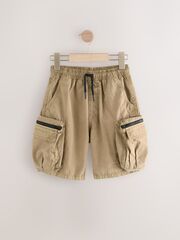 Шорты карго для мальчика Next AC6-422, Песочный