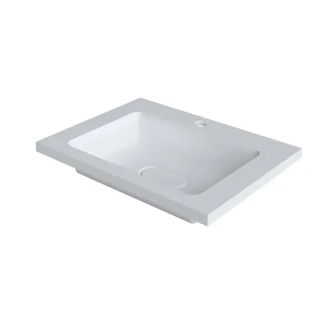 Uperwood Modul 2911020339 Раковина 65 см, белая глянцевая