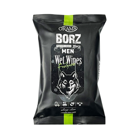 Салфетки влажные ORAMS BORZ 20 шт