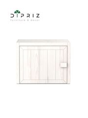 Антресоль Карлос 2 двери из сосны, белый